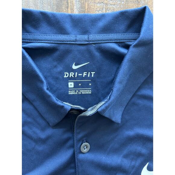 Men's Nike Dri-Fit Color block Performance Polo Size Medium EUC Sports Shirt - Picture 5 of 8